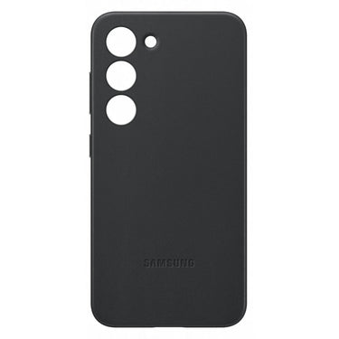 Samsung Leather Cover for Galaxy S23 - Black